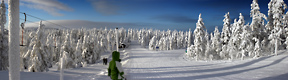 Panorama Photo: Levi Ski Resort, Lapland, Finland